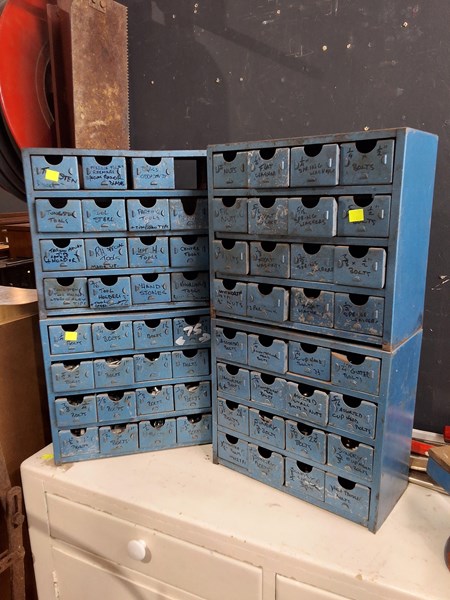 Lot 292 - PARTS DRAWERS