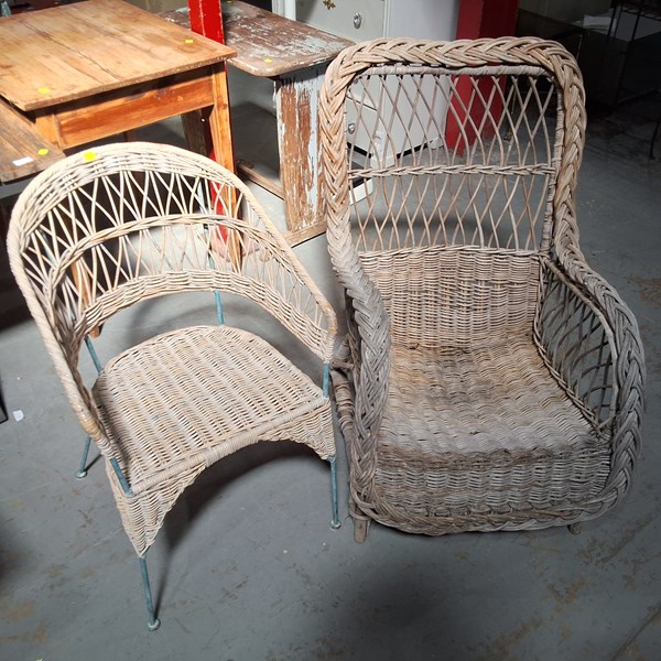 Lot 322 - CANE CHAIRS