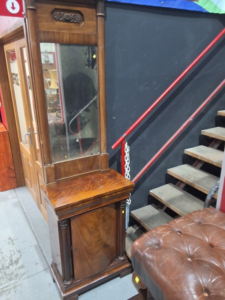 Lot 74 - PIER MIRROR & CABINET