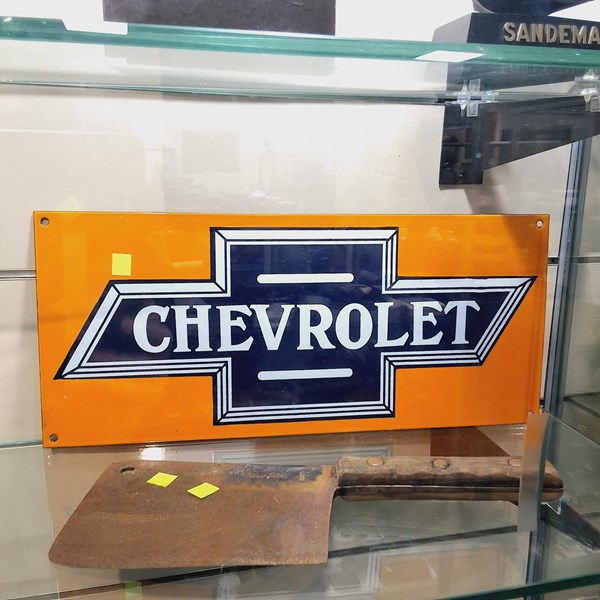 Lot 1193 - ENAMEL SIGN