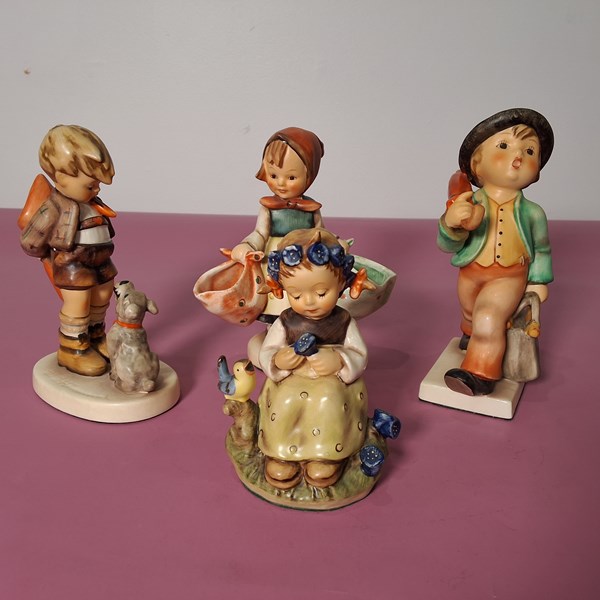 Lot 1341 - GOEBEL FIGURES (4)