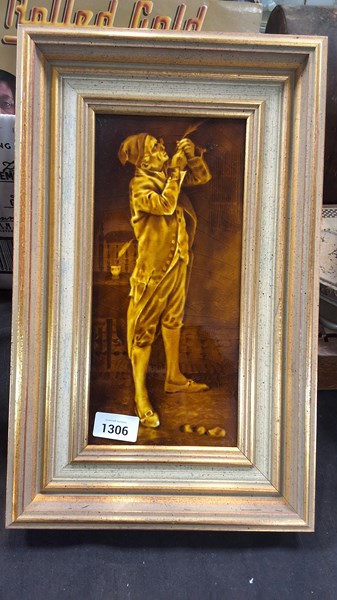 Lot 1306 - FRAMED TILE