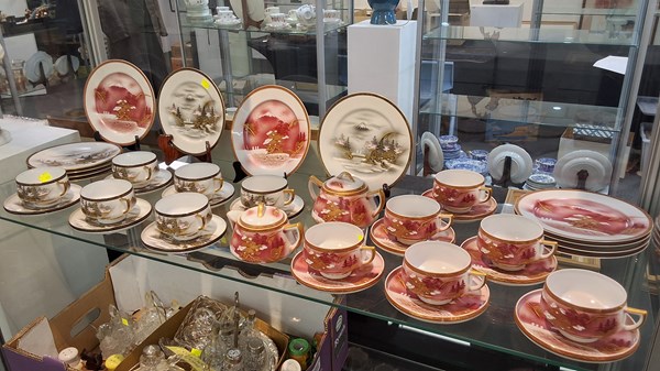 Lot 1290 - EGGSHELL PORCELAIN TEASETS