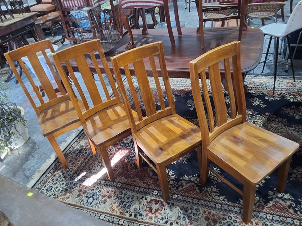 Lot 112 - DINING CHAIRS