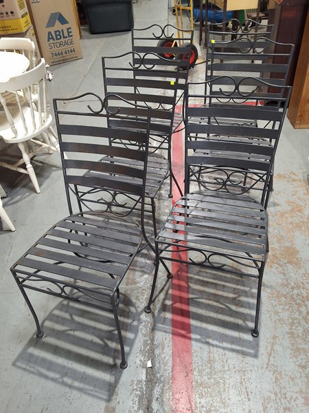 Lot 433 - PATIO CHAIRS