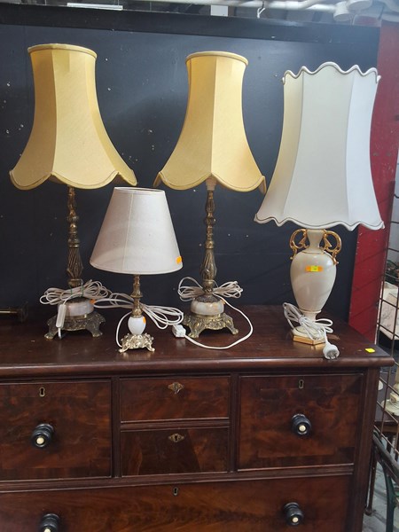 Lot 352 - BEDSIDE LAMPS