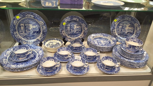 Lot 1167 - SPODE DINNERWARE