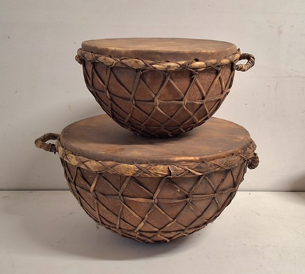 Lot 1367 - TRIBAL DRUMS