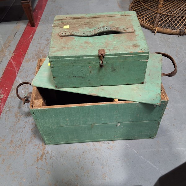 Lot 222 - TOOL BOXES