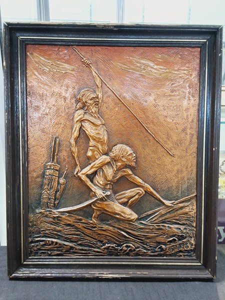 Lot 1304 - COPPER ART