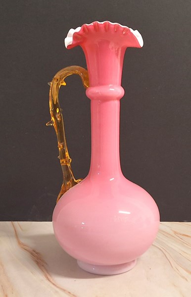 Lot 1284 - ART GLASS JUG