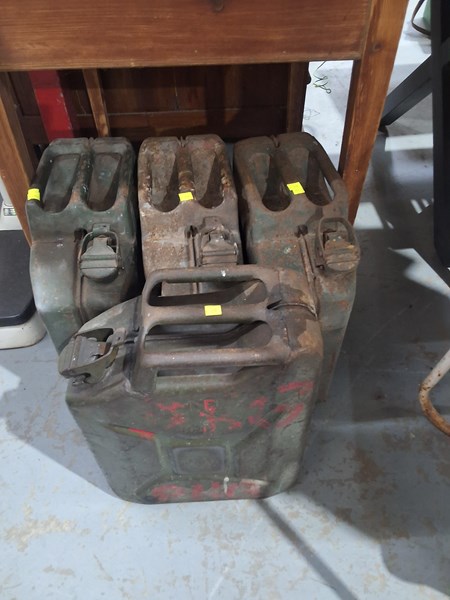 Lot 243 - JERRY CANS