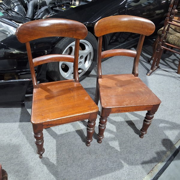 Lot 237 - DINING CHAIRS