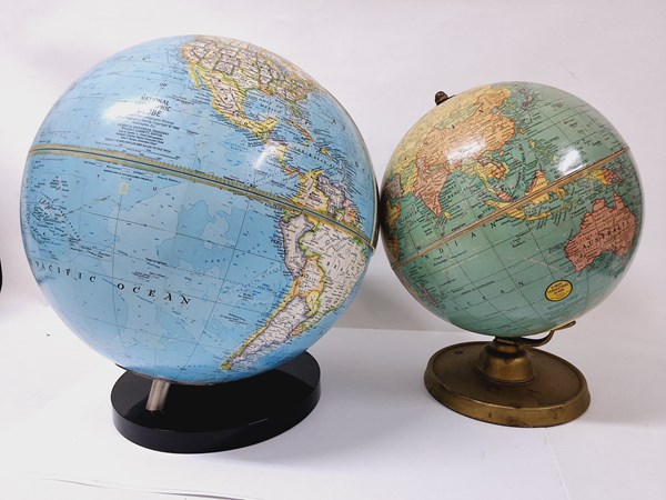 Lot 1371 - WORLD GLOBES