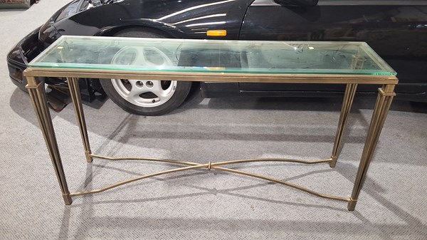 Lot 300 - CONSOLE TABLE