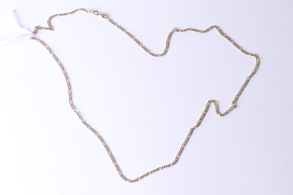 Lot 1020 - GOLD NECKLACE