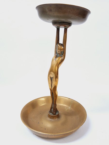 Lot 1242 - FIGURATIVE COMPOTE