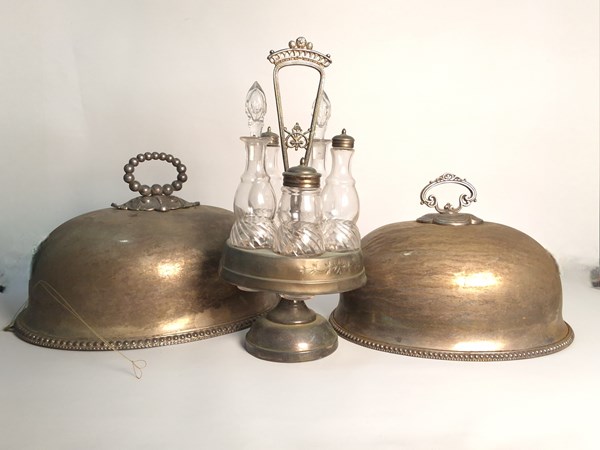 Lot 1266 - SILVERPLATE WARE