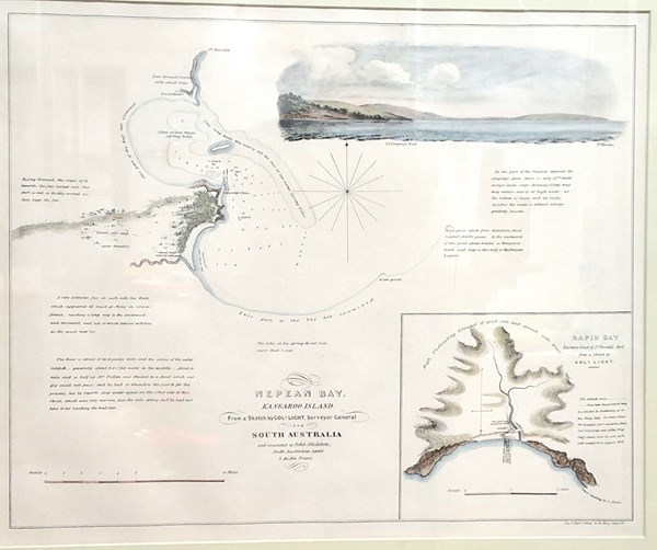 Lot 1096 - CARTOGRAPHIC LITHOGRAPH