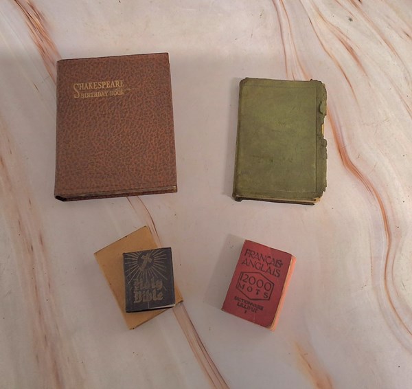 Lot 1062 - MINIATURE BOOKS