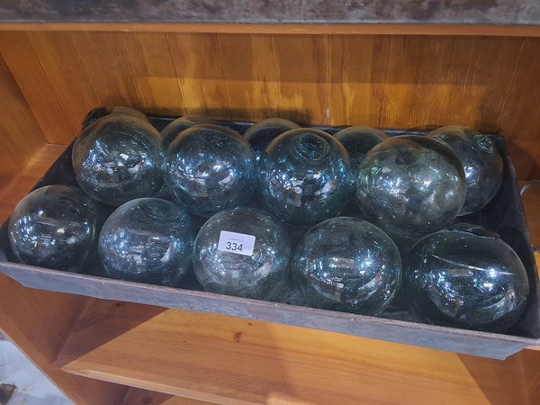 Lot 334 - FISHING FLOATS