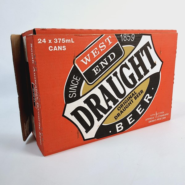 Lot 87 - WEST END DRAUGHT CROWS BEER