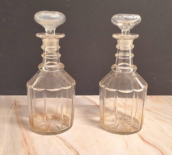 Lot 1292 - GEORGIAN DECANTERS