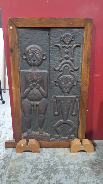 Lot 51 - CARVED PANEL