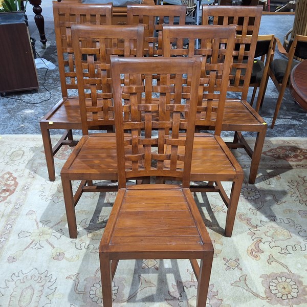 Lot 40 - DINING CHAIRS