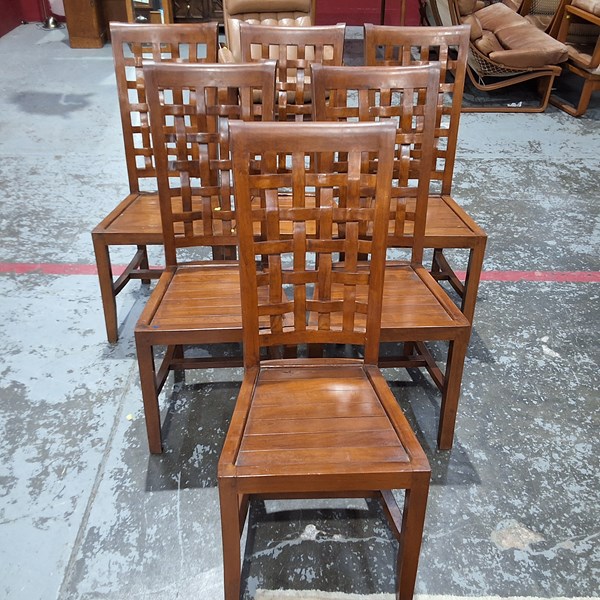 Lot 56 - DINING CHAIRS