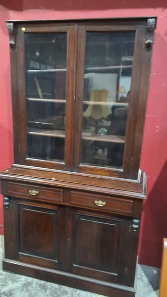 Lot 94 - BOOKCASE