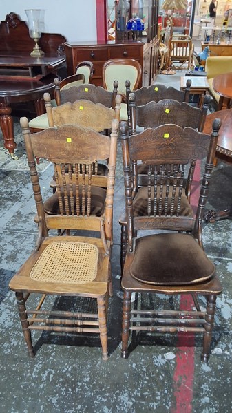 Lot 82 - DINING CHAIRS