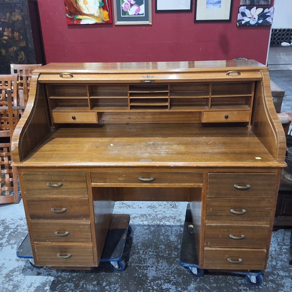 Lot 271 - ROLLTOP DESK