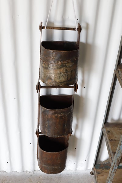 Lot 161 - WELL BUCKET PLANTER