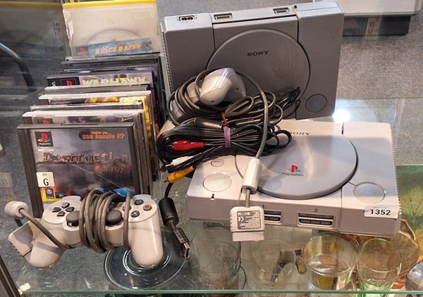 Lot 1352 - PLAYSTATIONS