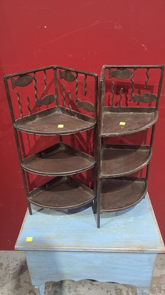 Lot 81 - CORNER SHELVES