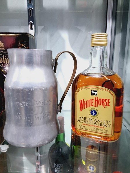 Lot 81 - WHITE HORSE AMERICA'S CUP SCOTCH WHISKY