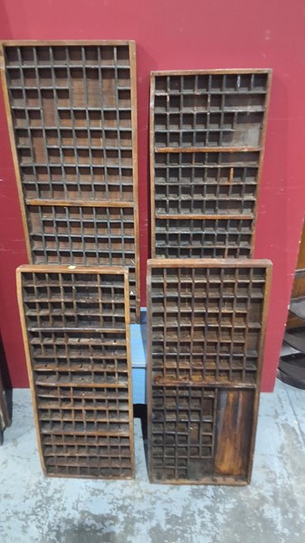 Lot 18 - PRINTERS TRAYS