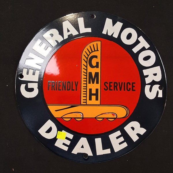 Lot 1216 - ENAMEL SIGN