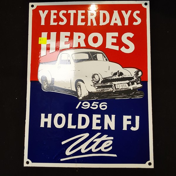 Lot 1228 - ENAMEL SIGN