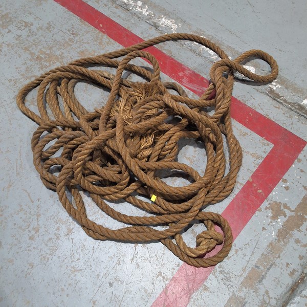 Lot 248 - HEMP ROPE