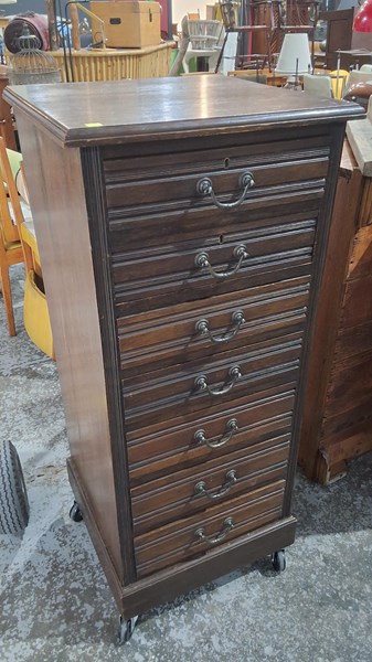 Lot 98 - TALL BOY CHEST