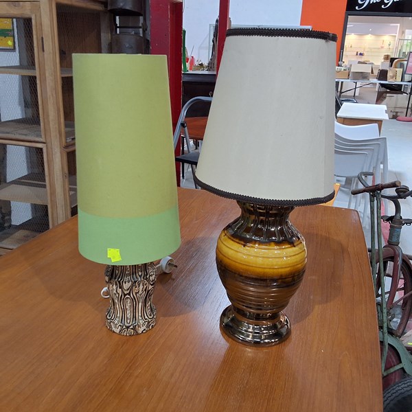 Lot 203 - TABLE LAMPS