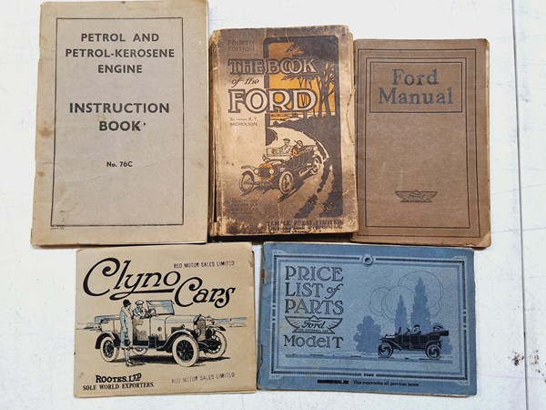 Lot 1229 - MOTORING EPHEMERA