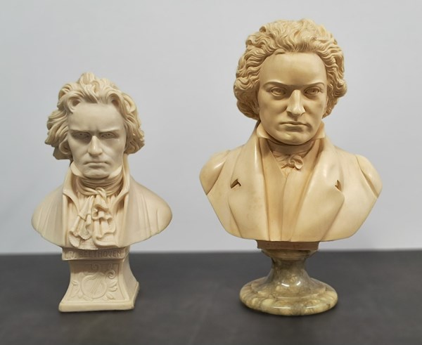 Lot 1148 - PORTRAIT BUSTS OF BEETHOVEN