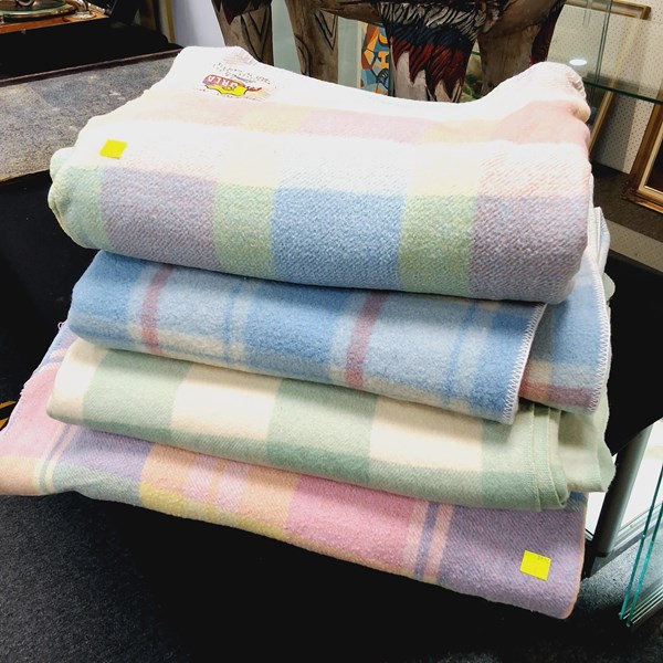 Lot 1380 - WOOL BLANKETS