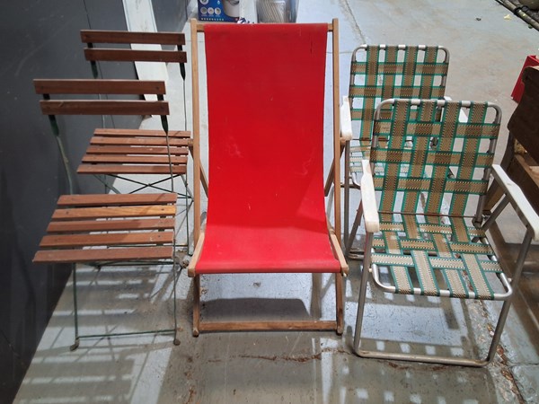 Lot 235 - OUTDOOR CHAIRS