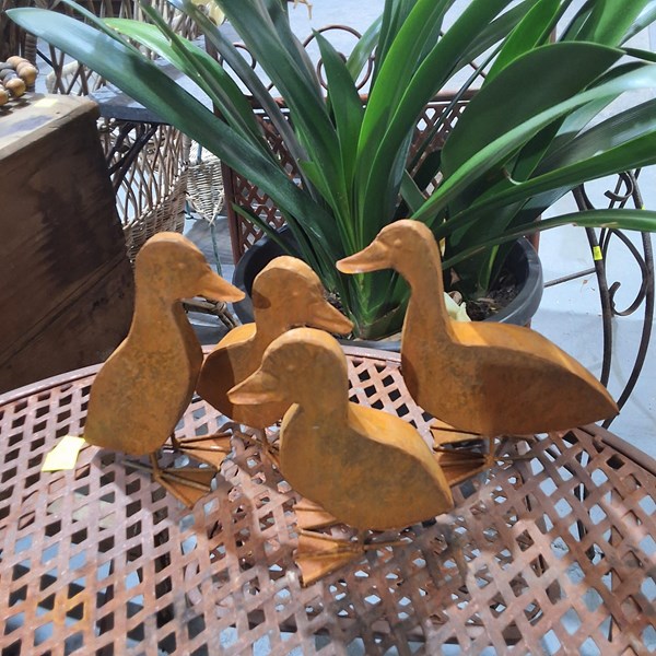 Lot 383 - DUCKLING ORNAMENTS