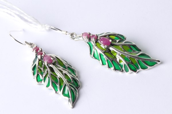 Lot 1028 - EARRINGS