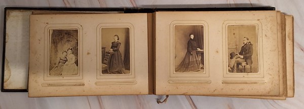 Lot 1152 - 19TH CENTURY PHOTOGRAPH ALBUM